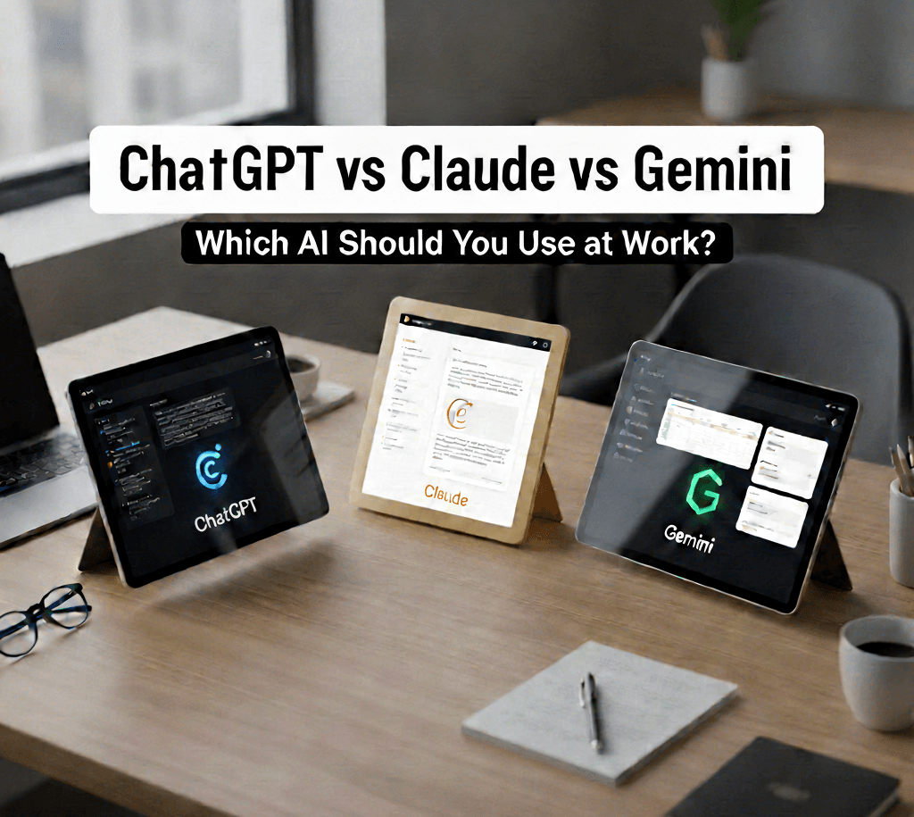 ChatGPT vs Claude vs Gemini: Which AI Should You Use at Work? thumbnail