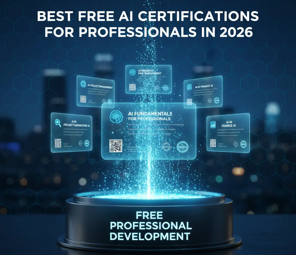 Best Free AI Certifications in 2026: An Honest Comparison of 9 Platforms thumbnail